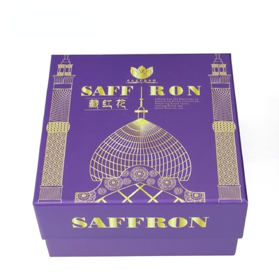 50ml Safran Baharat Kutusu Yuvarlak Mum Teneke Kavanoz Teneke Alüminyum Çay Teneke