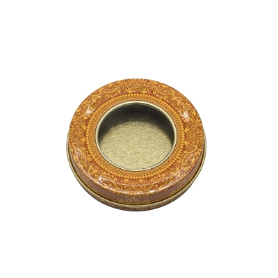 4 Oz 8 Oz Metal Teneke Mumluk Kavanoz 70x20mm Yuvarlak