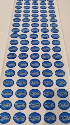 Epoksi Kubbeli Etiketler Etiketleri Baskı 3D Suya Dayanıklı Özel Kristal Logo