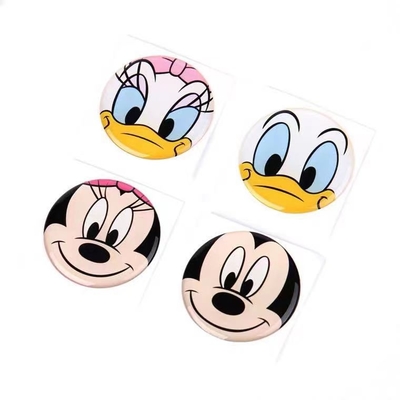 Epoksi Kubbe Etiketleri ile 3d Reçine Dome Sticker Vinil Şeffaf Epoksi Noktalar