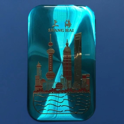 3D Jel Kubbe Etiket Epoksi Reçine Etiketleri Kristal Logo Holografik