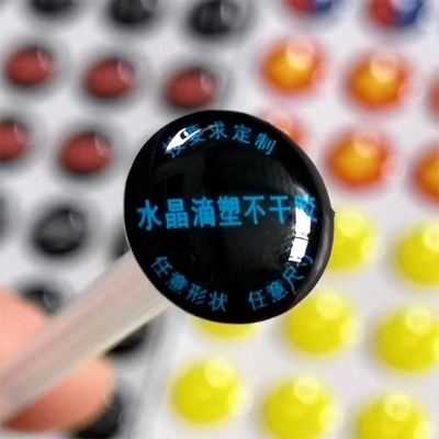 3m Yapışkanlı Pu Dome Sticker Poliüretan Reçine 3D Dome