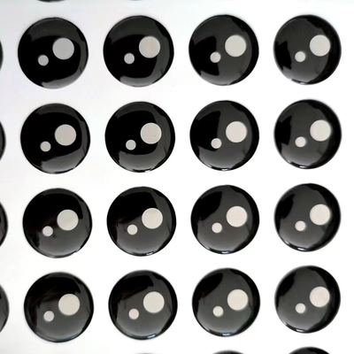 3m Yapışkanlı Pu Dome Sticker Poliüretan Reçine 3D Dome