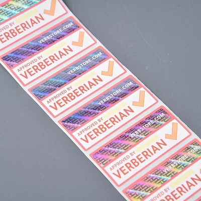 Kişiselleştirilmiş 3d Hologram Etiket Etiket Mührü Su Geçirmez Geçiş Mührü Geçersiz Güvenlik