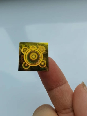 Holo Sahteciliğe Karşı Etiket Lazer Güvenlik Seri Numarası Tüketicileri Koruyun Çevre Özel