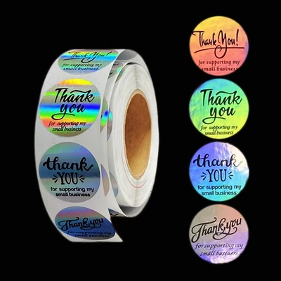 Lazer Sahteciliğe Karşı Etiketler Çizik Kaplama Sahte Olmayan Etiket Holografik