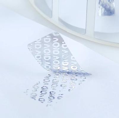 Sahte Olmayan Yapıştırıcı 3D Hologram Güvenlik Etiketi Geçersiz Sahte Olmayan QR Kodu Yap