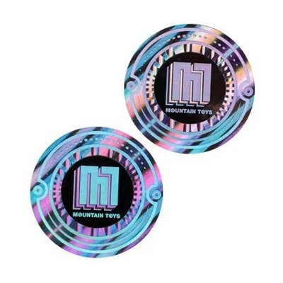 Glassine / Serbest Kağıt ile Renkli Baskı Özel Boyutlu Ambalaj Hologramı