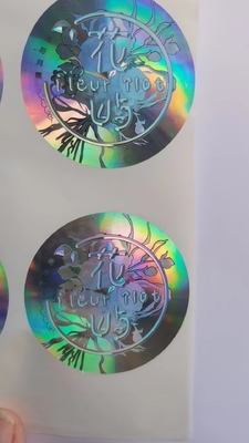 Fabrika malzemeleri tasarlanmış güvenlik Altın Hologram Lazer Markaları